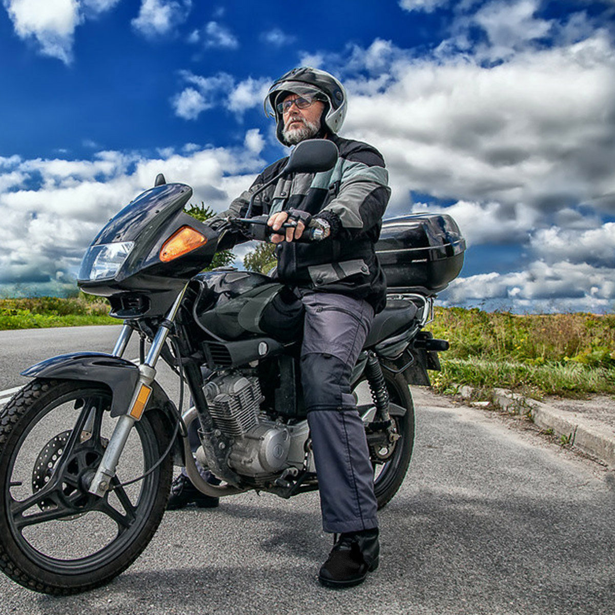 Motorcycle Gear Boots - Pelindung Sepatu Boot Motor untuk Pergeseran