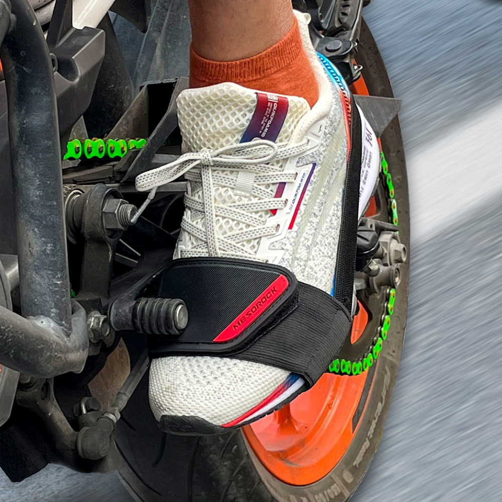 Motorcycle Gear Boots - Pelindung Sepatu Tuas Persneling Motor Bahan