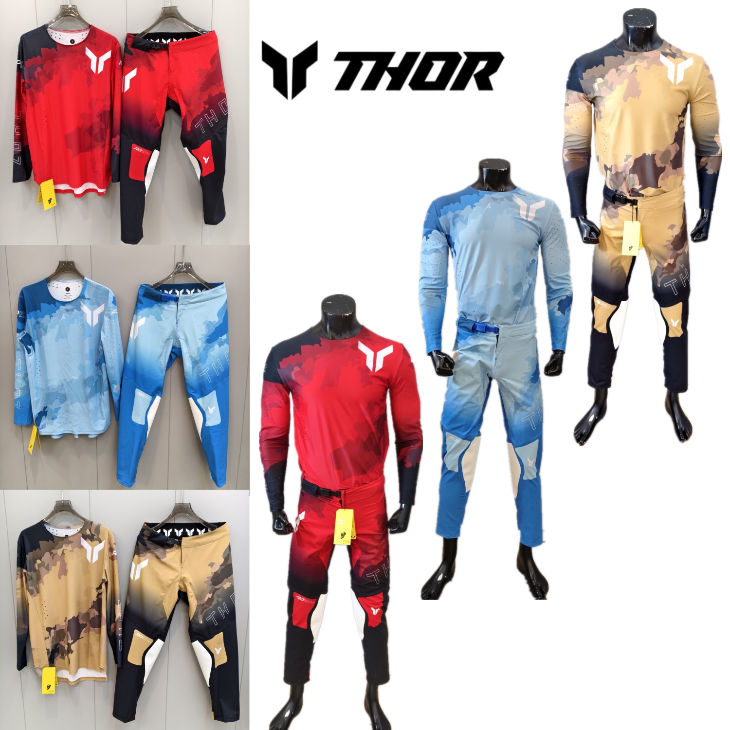 Motorcycle Gear For Sale - Set Perlengkapan Motocross THOR MX Off