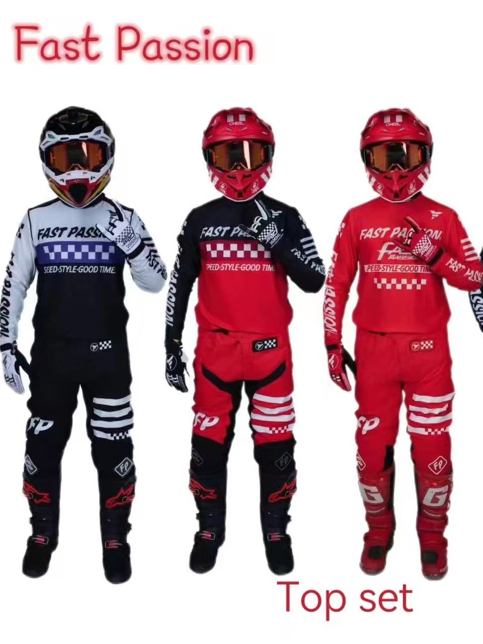 2025 fastpassion untuk fox Per - Motorcycle Gear Full Set ulasan dan harga