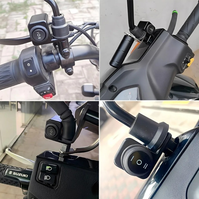 Saklar Lampu Sepeda Motor Tomb - Motorcycle Gear Icon ulasan dan harga