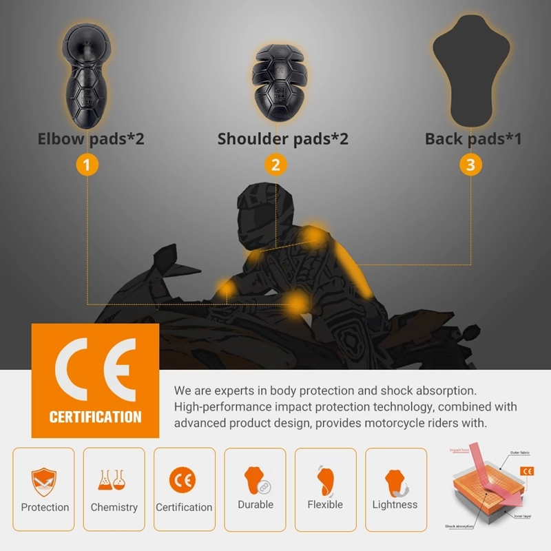 Jaket motor, masukkan perlengk - Motorcycle Gear For Sale ulasan dan harga