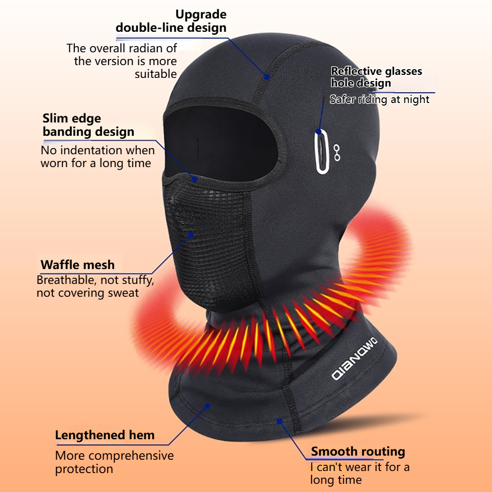 NOFOXO Masker Wajah Berkendara - Motorcycle Gear Cycle ulasan dan harga