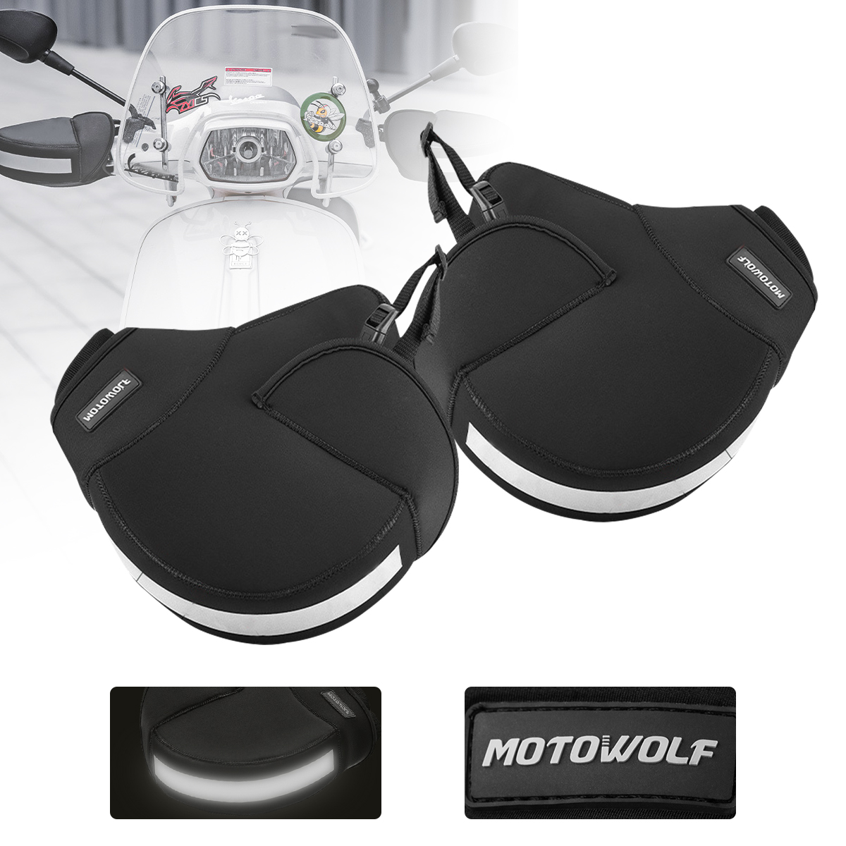 Penutup Stang Sepeda Motor Mus - Motorcycle Gear Icon ulasan dan harga