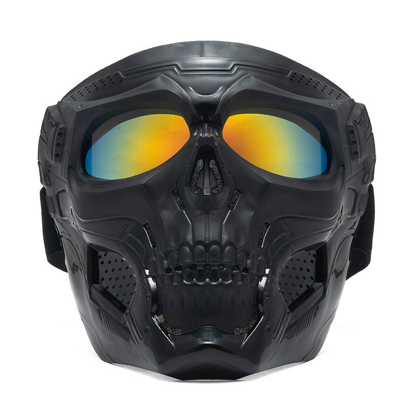 Masker Wajah Penuh Sepeda Moto - Motorcycle Gear Full Set ulasan dan harga